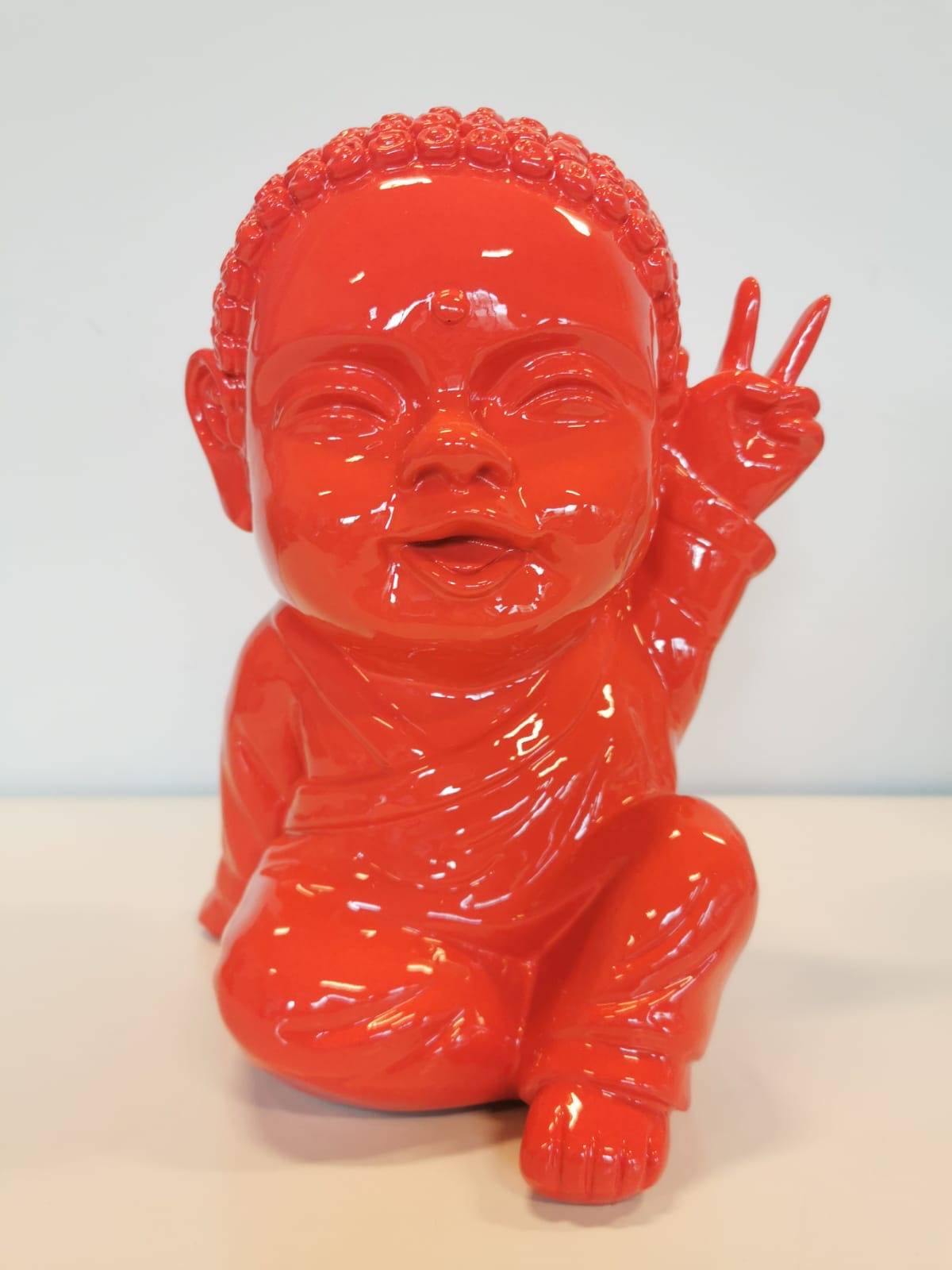 Le buddha orange , l'acidulé , apporte de la joie et de la chaleur à votre  décoration intérieure