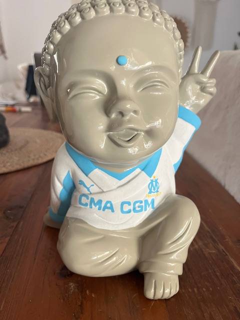 Le buddha au maillot de L'OM 