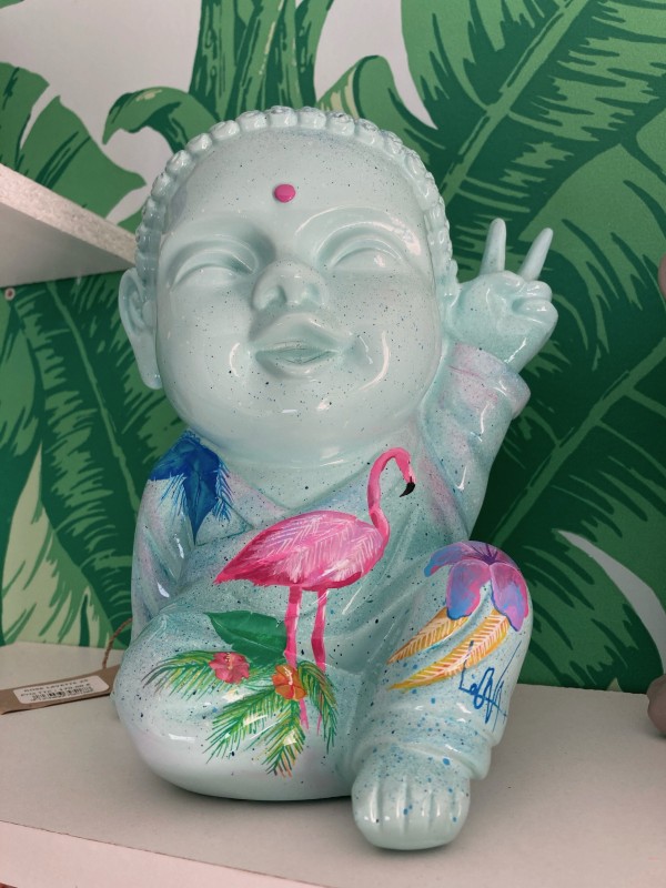 Devenir distributeur exclusif dans sa région des Bouddhas Iki personnalisables en fibre de verre à Aix-en-Provence