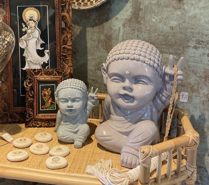 Décoration zen sur mesure pour salle d’attente cabinet médical ou paramédical avec Bouddha à Paris