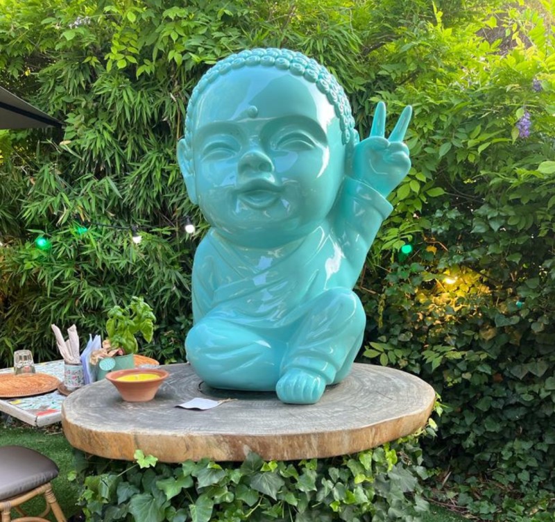 Pièce artistique unique Bouddha de 40 cm en édition limitée numérotée à Paris dans le 14e